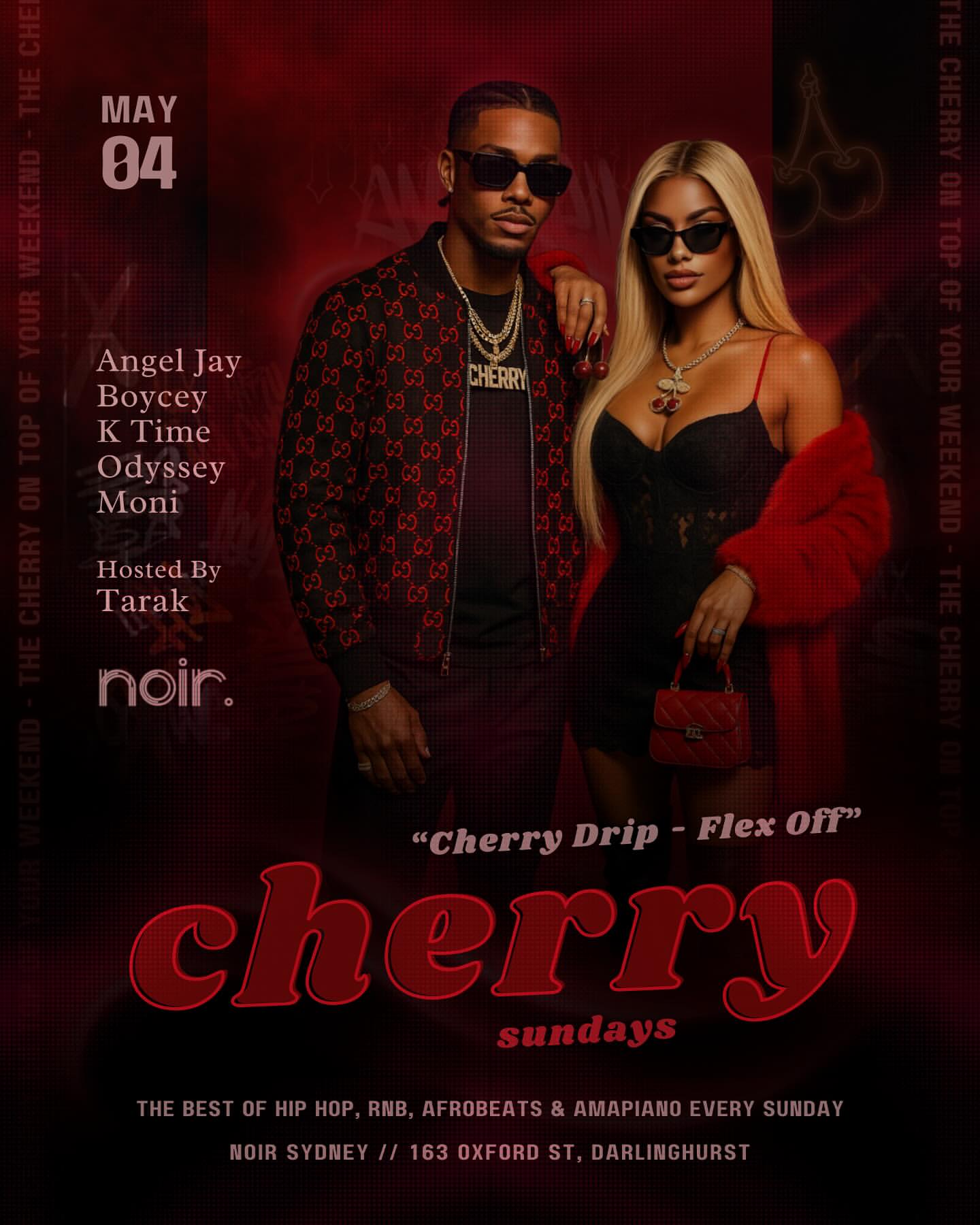 SUN 4TH MAY – CHERRY SUNDAYS
